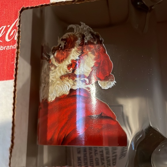 Coca Cola 15 oz crystal mug - Picture 3 of 3